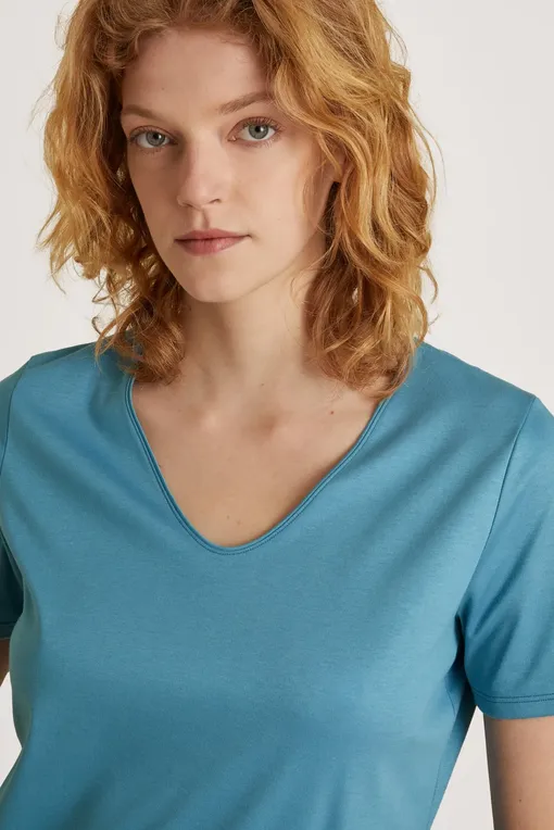 Футболки Calida 14051 375 niagara blue