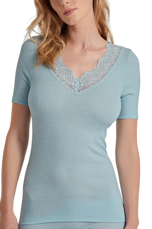 Футболки Calida 14052 490 sterling blue