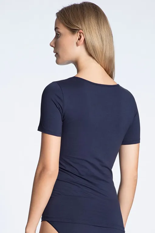 Футболки Calida 14075 449 dark blue
