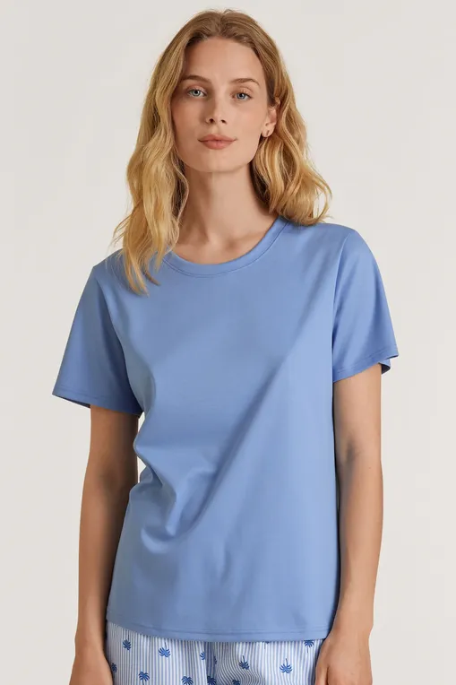 Футболки Calida 14291 399 hydrangea blue