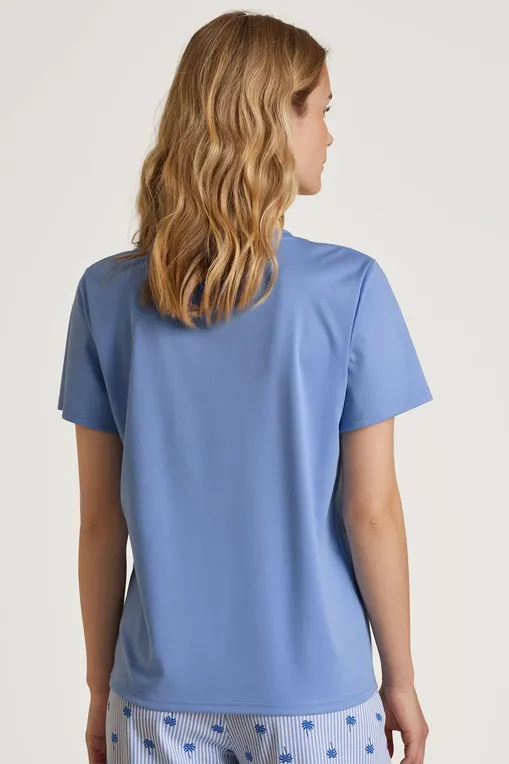 Футболки Calida 14291 399 hydrangea blue