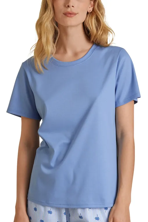 Футболки Calida 14291 399 hydrangea blue