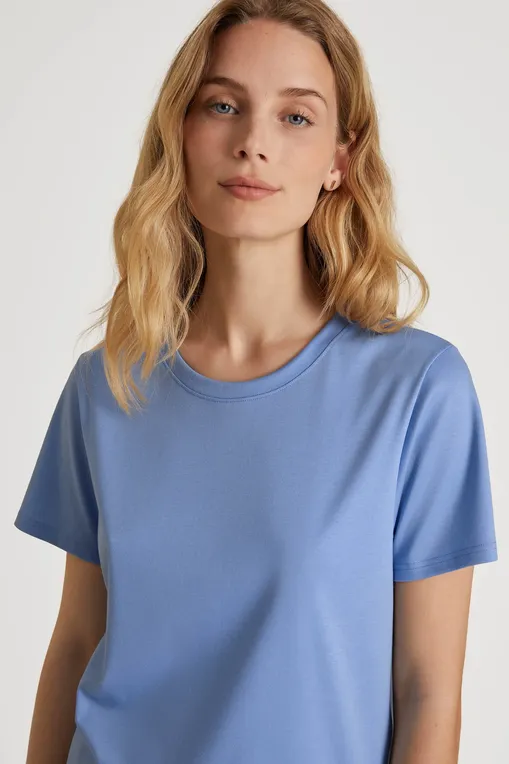 Футболки Calida 14291 399 hydrangea blue