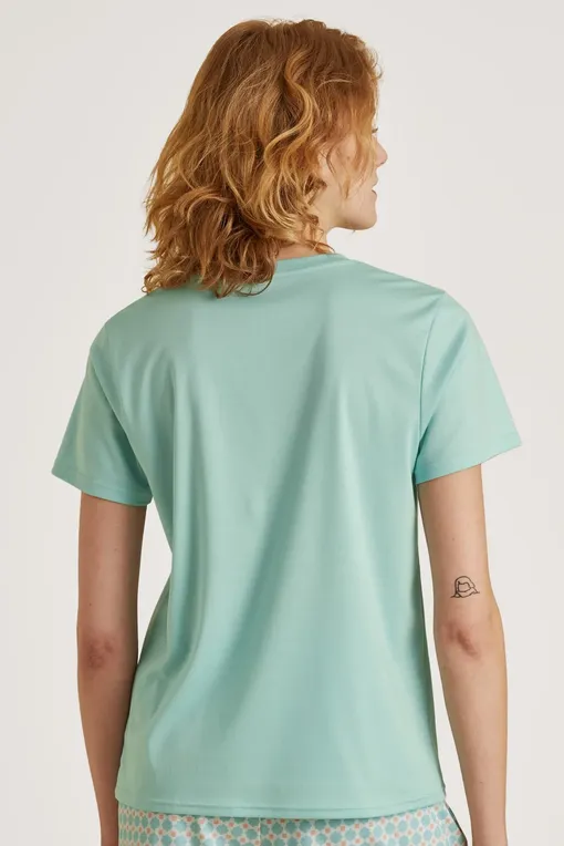 Футболки Calida 14291 642 glacier blue