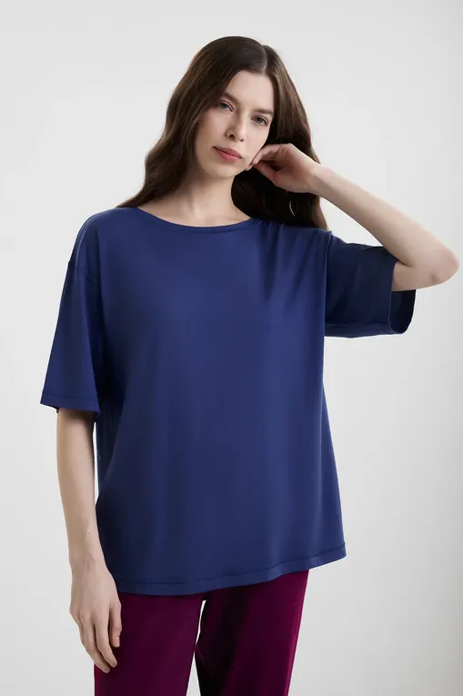 Футболки Calida 14891 377 cobalt blue