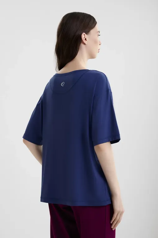 Футболки Calida 14891 377 cobalt blue