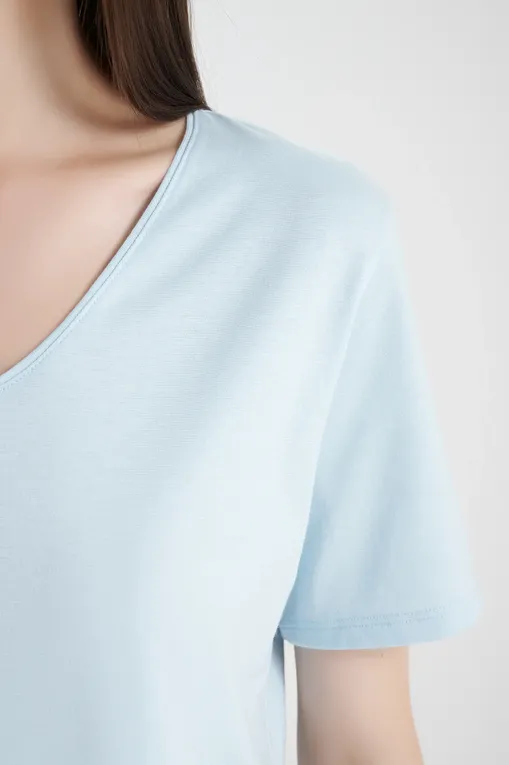 Футболки Calida 14995 545 cascade blue