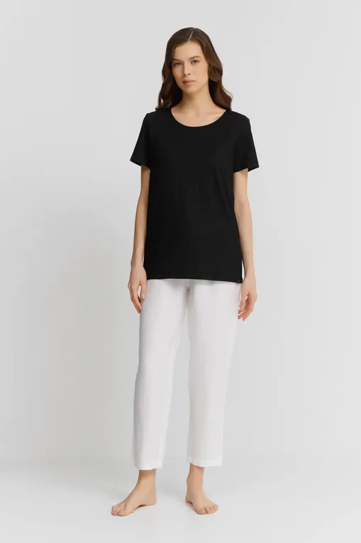 Футболки Derek Rose 1227-LARA 001BLA