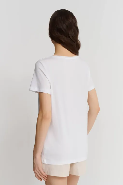 Футболки Derek Rose 1227-LARA 001WHI