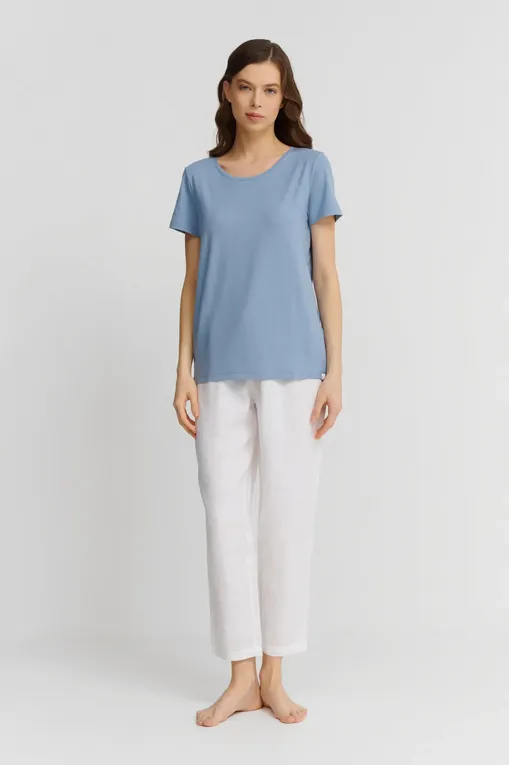 Футболки Derek Rose 1227-LARA 007blu