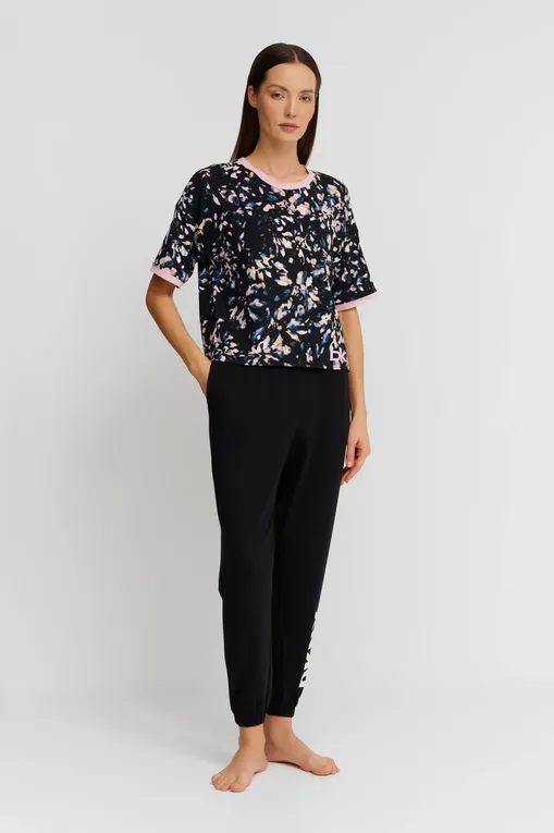Футболки DKNY YI2122484 006 Black Label Print