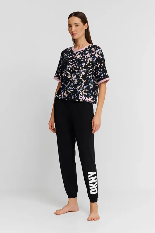 Футболки DKNY YI2122484 006 Black Label Print