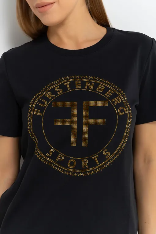 Футболки Furstenberg 43306533 95 black gold