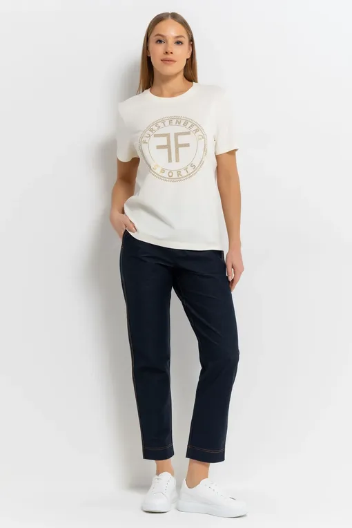 Футболки Furstenberg 43306533 261 ecru-gold