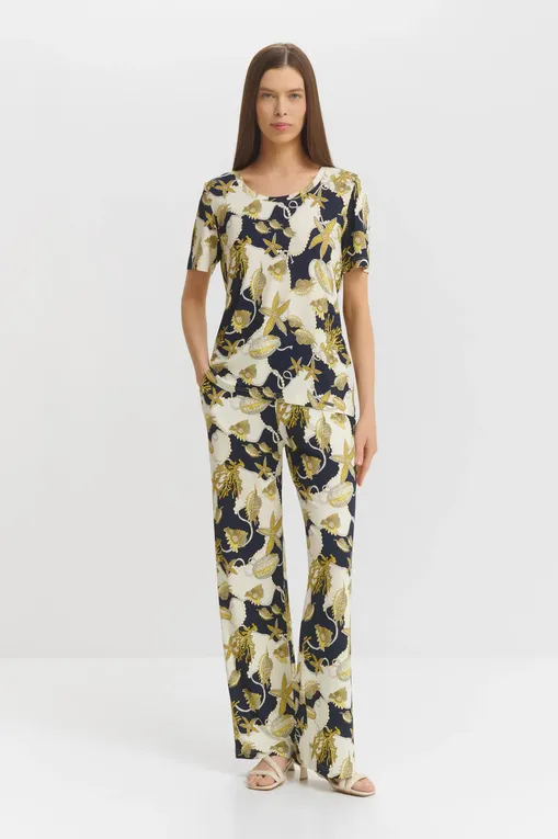 Футболки Furstenberg 45304733 411ecru.nightblue