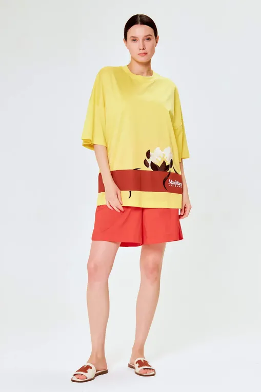 Футболки Max Mara Leisure SATRAPO 241697101 012 YELLOW