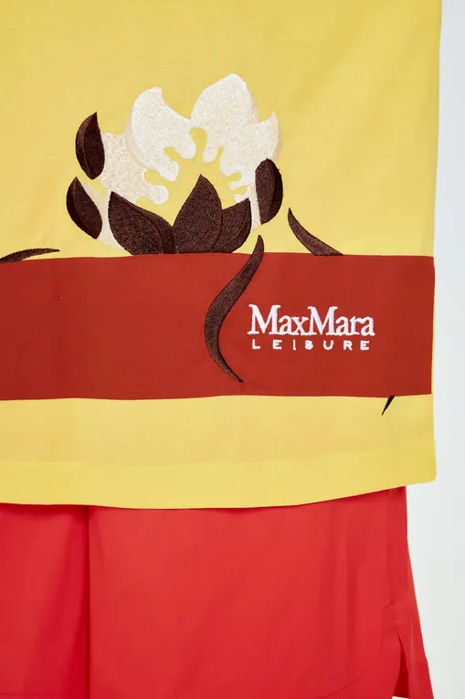Футболки Max Mara Leisure SATRAPO 241697101 012 YELLOW