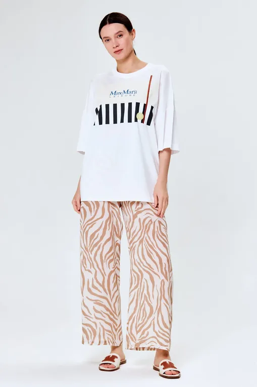 Футболки Max Mara Leisure SATRAPO 241697101 021 OPTICAL WHITE