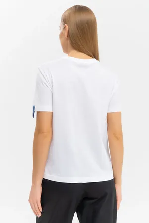 Max Mara Leisure OBLIQUA 241694110 001 OPTICAL WHITE