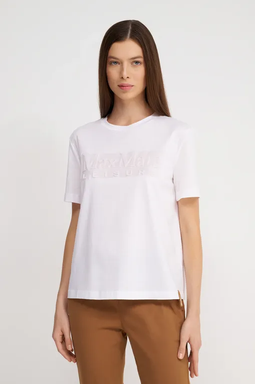 Футболки Max Mara Leisure PAGGIO 242694603 001 OPTICAL WHITE