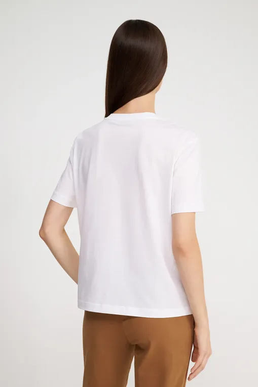 Футболки Max Mara Leisure PAGGIO 242694603 001 OPTICAL WHITE