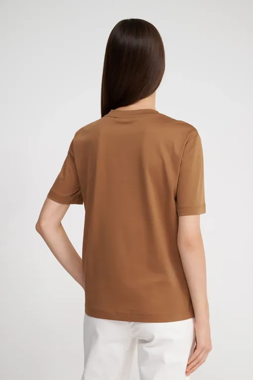 Футболки Max Mara Leisure PAGGIO 242694603 002 TOBACCO