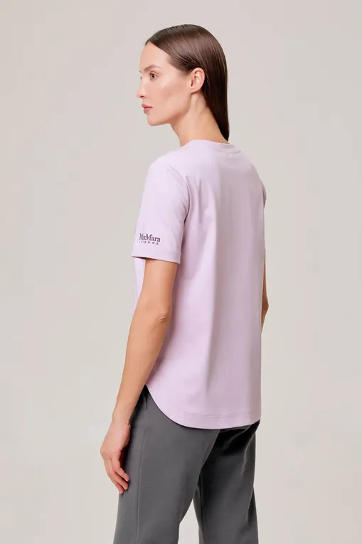 Футболки Max Mara TAZZINA 23394107 002 LILAC