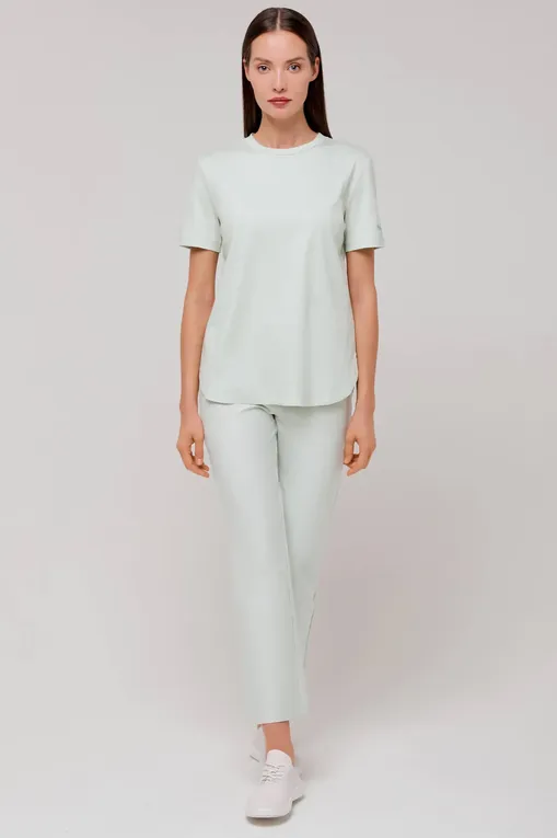 Футболки Max Mara TAZZINA 23394107 005 PASTEL GREEN