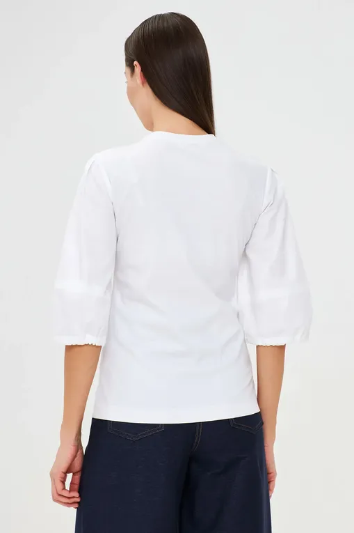 Футболки Max Mara Leisure TEBAIDE 241694104 006 OPTICAL WHITE