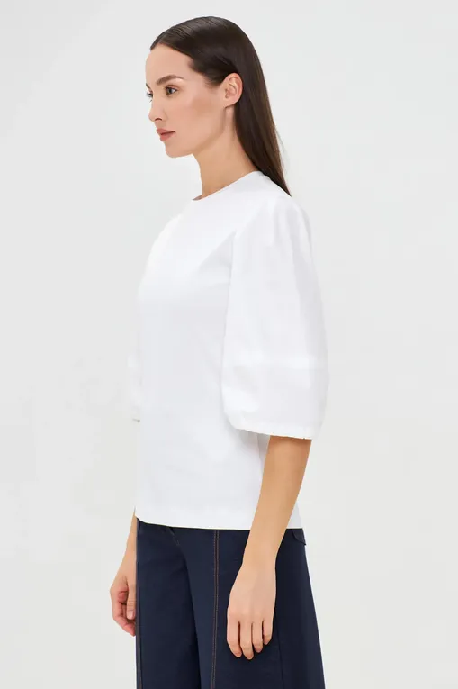 Футболки Max Mara Leisure TEBAIDE 241694104 006 OPTICAL WHITE