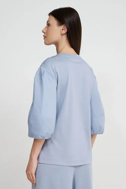 Футболки Max Mara Leisure TEBAIDE 241694104 001 LIGHT BLUE