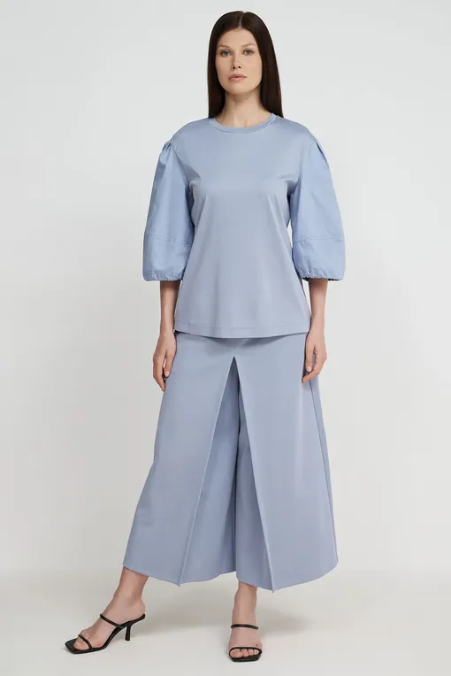 Футболки Max Mara Leisure TEBAIDE 241694104 001 LIGHT BLUE