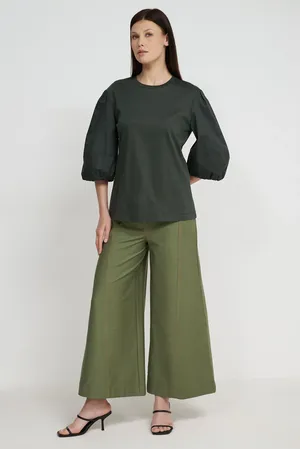 Max Mara Leisure TEBAIDE 241694104 004 DARK GREEN