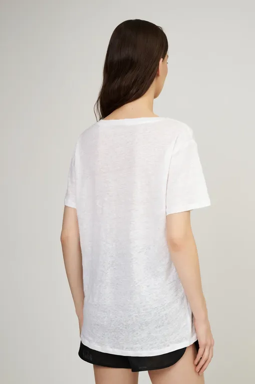 Футболки Mc2 Saint Barth ELOISE 01 WHITE