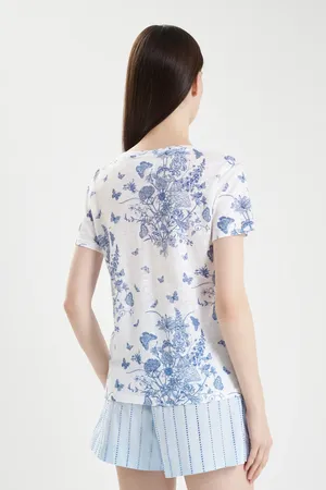 Mc2 Saint Barth ELOISE BUTTERFLY TOILE DE JOUY 01N EMB