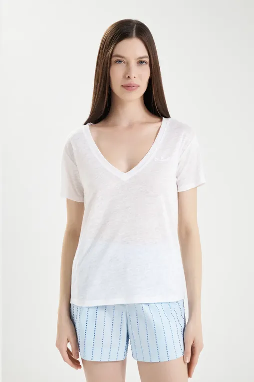 Футболки Mc2 Saint Barth ELOISE SB 01 EMB