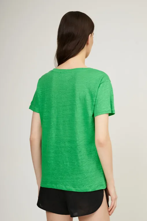 Футболки Mc2 Saint Barth ELOISE 57 GREEN (00193D)