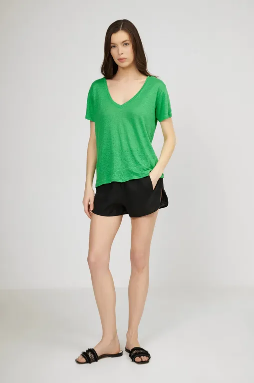 Футболки Mc2 Saint Barth ELOISE 57 GREEN (00193D)