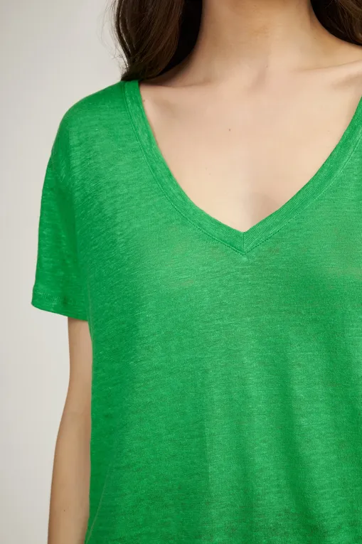 Футболки Mc2 Saint Barth ELOISE 57 GREEN (00193D)