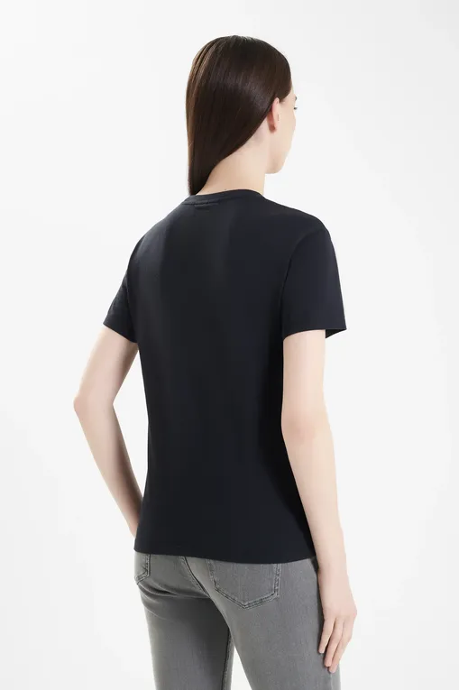 Футболки Mc2 Saint Barth EMILIE BOLLICINE QUEEN 00 STRASS EMB