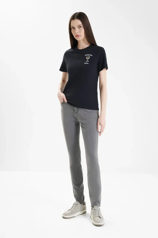 Футболки Mc2 Saint Barth EMILIE BOLLICINE QUEEN 00 STRASS EMB