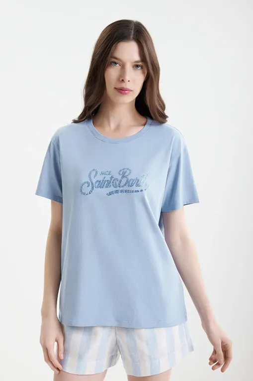 Футболки Mc2 Saint Barth EMILIE SB 36 STRASS