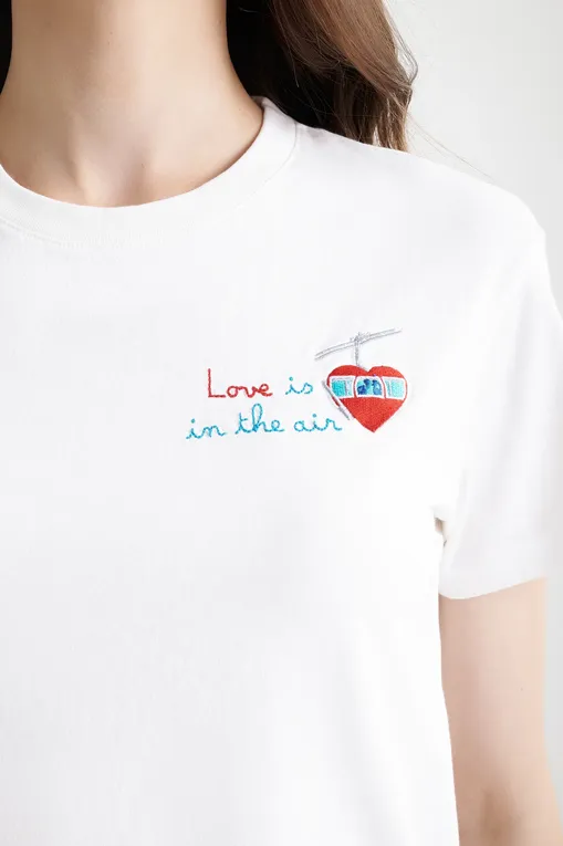 Футболки Mc2 Saint Barth EMILIEW LOVE AIR 10 EMB