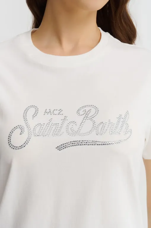 Футболки Mc2 Saint Barth EMILIEW SB 10 STRASS
