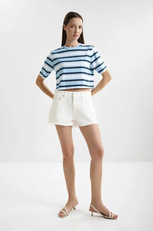 Футболки Mc2 Saint Barth MALIA SB STRIPES D 3101 EMB