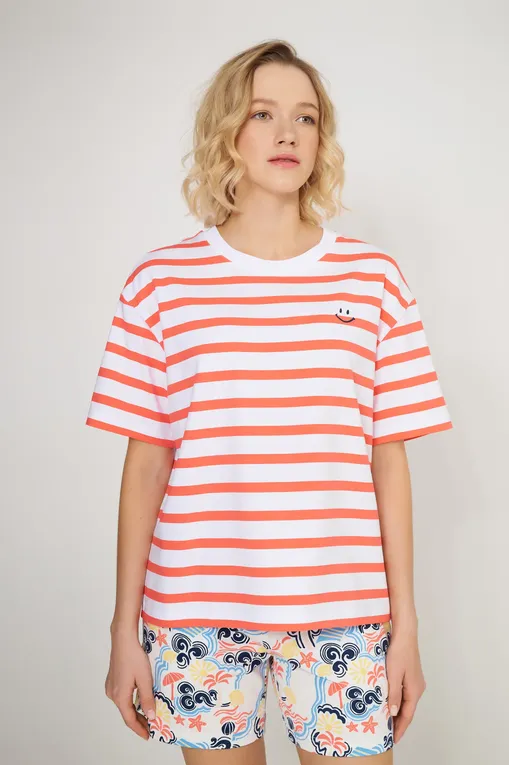 Футболки Mey 1210041 1222 red lobster