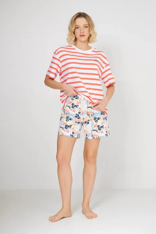 Футболки Mey 1210041 1222 red lobster