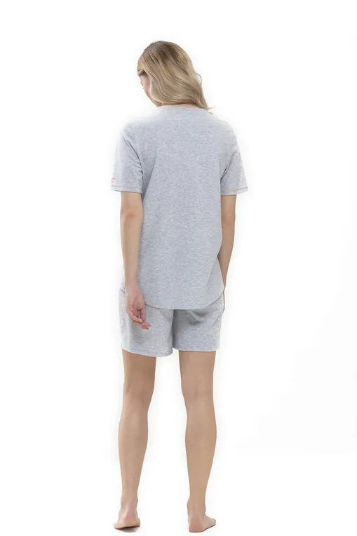 Футболки Mey 16895 437 stone grey melange