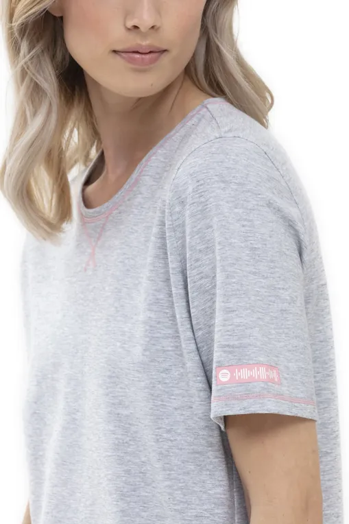 Футболки Mey 16895 437 stone grey melange