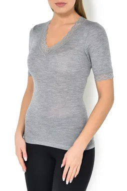 Mey 66002 466 mid grey melange